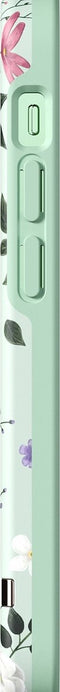 Richmond & Finch Sweet Mint bloemen hoesje voor iPhone 12 mini - groen