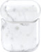 Richmond & Finch White Marble marmer hoesje voor AirPods 1 en 2 - wit