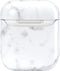 Richmond & Finch White Marble marmer hoesje voor AirPods 1 en 2 - wit