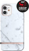 Richmond & Finch White Marble marmer hoesje voor iPhone 12 en iPhone 12 Pro - wit