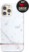 Richmond & Finch White Marble marmer hoesje voor iPhone 12 Pro Max - wit