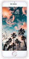 Richmond & Finch White Marble roze goud rose gold for iPhone 6 6s 7 8 SE 2020 SE 2022 - Wit