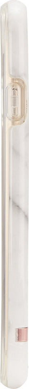 Richmond & Finch White Marble roze goud rose gold for iPhone 6 6s 7 8 SE 2020 SE 2022 - Wit