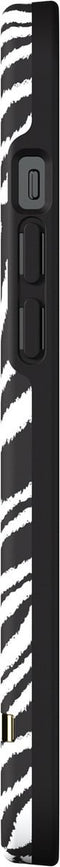 Richmond & Finch Zebra zebraprint hoesje voor iPhone 12 Pro Max - zwart