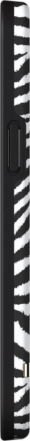 Richmond & Finch Zebra zebraprint hoesje voor iPhone 12 Pro Max - zwart