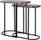 Richmond Interiors Bijzettafel Chandon set van 2 (Champagne gold)
