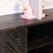 Richmond Interiors Dressoir Blackbone brass 4-deuren + open vak (Black rustic)