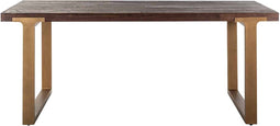 Richmond Interiors Eettafel Cromford Mill 190 (Brushed Gold)