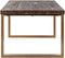 Richmond Interiors Eettafel Cromford Mill 190 (Brushed Gold)