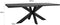 Richmond Interiors Eettafel TOP Oakura 230 (Black)
