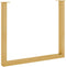 Richmond Interiors Eettafelpoten set U-poot goud (Gold)
