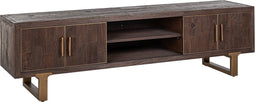Richmond Interiors TV-dressoir Cromford Mill 4-deuren (Brushed Gold)
