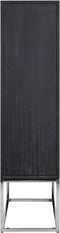 Richmond Interiors Wandkast Blackbone silver 2-deuren laag (Black rustic)