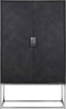 Richmond Interiors Wandkast Blackbone silver 2-deuren laag (Black rustic)