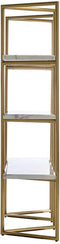 Richmond Interiors Wandkast Lagrand gold met 3 planken (Gold)