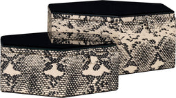 Richmond Juwelen box Penny Snake set van 2 (Black)