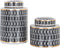 Richmond Pot Elin groot (Black/white)