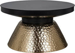 Richmond Salontafel Freddie Zwart/Goud