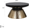 Richmond Salontafel Freddie Zwart/Goud