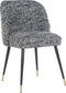 Richmond Stoel Alicia black boho (Black/white)
