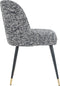 Richmond Stoel Alicia black boho (Black/white)