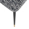 Richmond Stoel Alicia black boho (Black/white)