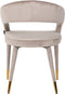 Richmond Stoel Gia Khaki Velvet