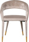 Richmond Stoel Gia Khaki Velvet