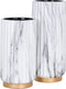 Richmond Vaas Kenji klein (White)