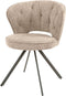 AnLi Style Stoel halfronde rug spring Taupe
