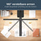 Skoov Monitor Lamp - LED Verlichting - Verschillende Standen - Donker