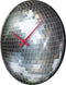 Stille wandklok - 35cm - Discobal - Koepelvormig glas - NeXtime Disco Ball
