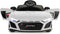 Ride-on Audi R8 - Wit