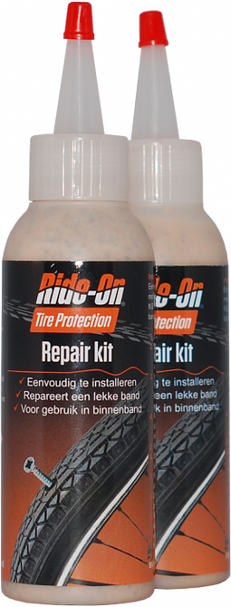 Ride-on bandensealant voor dames en herenfiets (2x 125 ml)