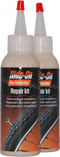 Ride-on bandensealant voor dames en herenfiets (2x 125 ml)