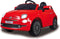 Ride-on Fiat 500 rot 12V