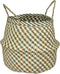 Rieten Mand - Zeegras Naturel groen en naturel 35 x 40 cm - Bloempot