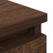 vidaXL - Tv-meubel - 100x35x54 - cm - bewerkt - hout - bruin - eikenkleur