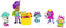 Gabby's Poppenhuis - Actiefiguren-set - 7 figuren en verrassingsaccessoire