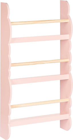 RIGOLET - Wandboekenplank - Pastel roze - MDF