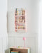 RIGOLET - Wandboekenplank - Pastel roze - MDF