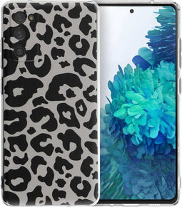 imoshion Hoesje Geschikt voor Samsung Galaxy S20 FE Hoesje Siliconen - imoshion Design hoesje - Meerkleurig / Leopard Transparent