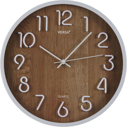 Muurklok Versa Plastic Kwarts Pop 4 x 30 x 30 cm