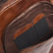 Justified Everest leren laptop rugzak cognac