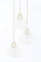 Light & Living Hanglamp Bisho - 3-Lamps - Crème