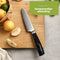HI NATURE™ Koksmessen - Professioneel Koksmes - 20 CM Lemmet - Ergonomisch Handvat - Damascus Patroon - Zwart