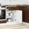 vidaXL - Keuken - onderkast - Kalmar - bewerkt - hout - bruin - eikenkleur