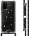 iMoshion Hoesje Geschikt voor Samsung Galaxy S20 Plus Hoesje Met Koord - iMoshion Design Hoesje met Koord - Goud / Transparant / Goud