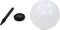 vidaXL LED-solarlampen rond 30 cm RGB 2 st