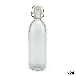 Glazen fles La Mediterránea Glas 1 L (24 Stuks)
